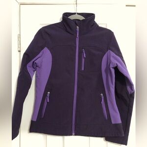 CB water resistant‎ two tone purple jacket women’s size medium outdoor winter